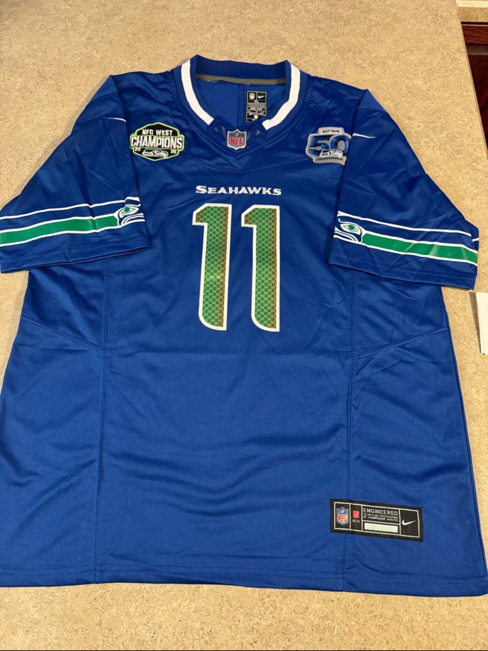 Jaxon Smith-Njigba Seattle Seahawks football jersey